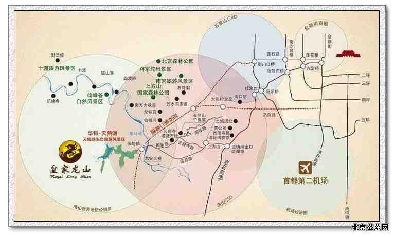 皇家龙山陵园位置图