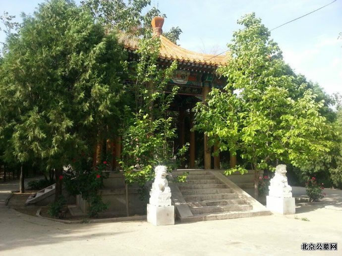 华夏陵园园内景观