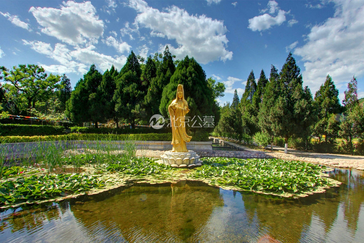 清东陵万佛园景观之全景图-北京公墓网