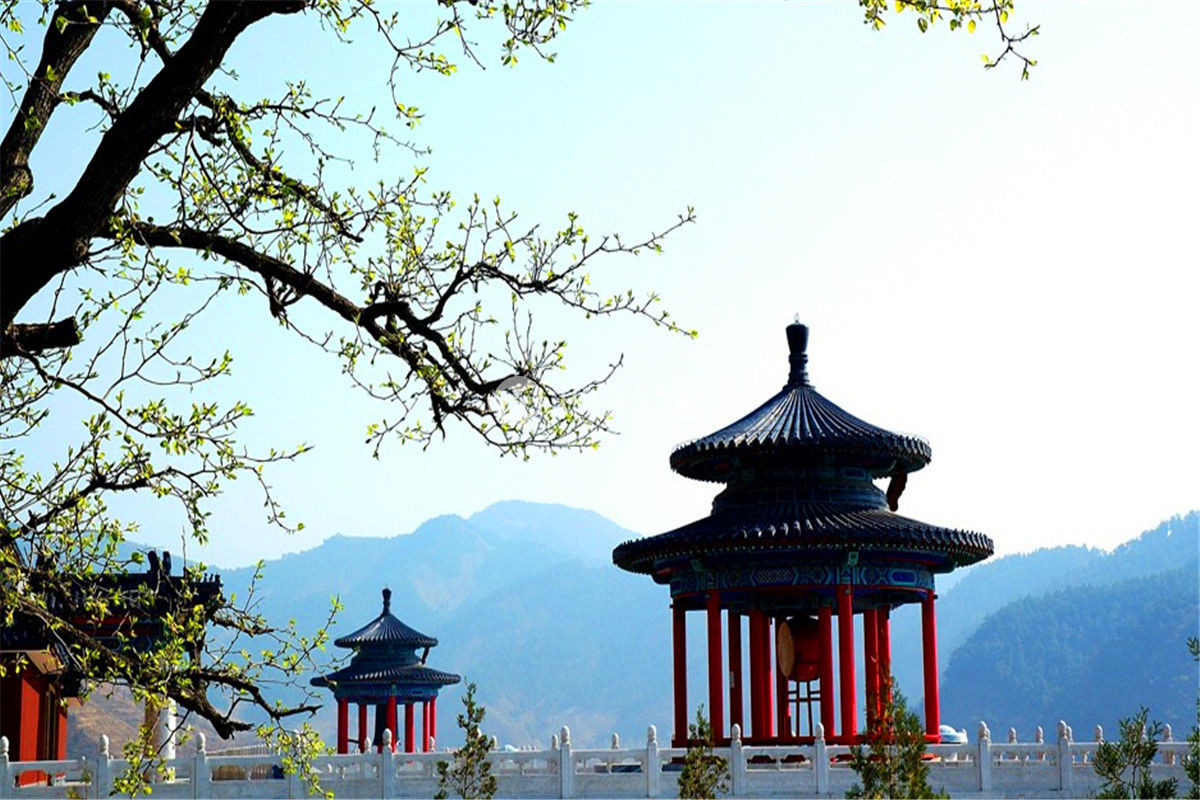 清东陵万佛园景观之冬日雪景-北京公墓网