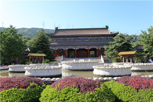 万佛华侨陵园景观