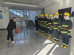 顺义区殡仪馆组织微型消防站演练活动