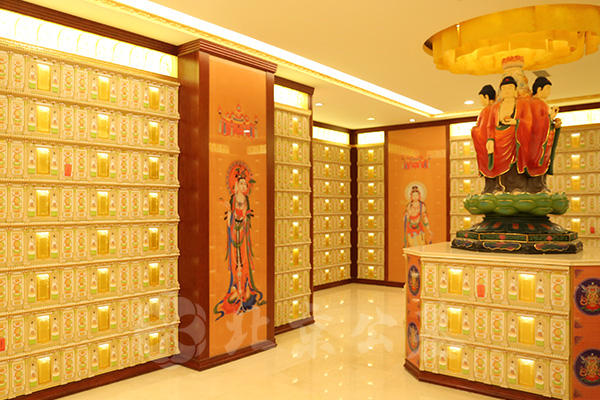 骨灰寄存环境展示-2@北京公墓网