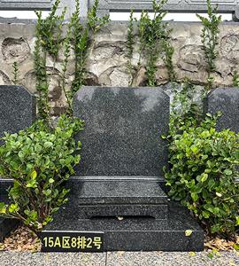 御景园15A区方桌卧碑