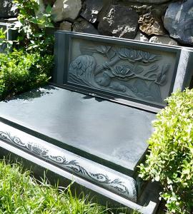 福泽园牡丹卧碑