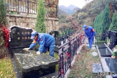记录八达岭陵园墓区守护者最可爱的物业工人