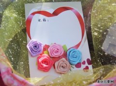 八达岭陵园五色寒衣 五色花 敬献亲人