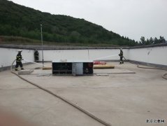 顺义区殡仪馆联合大孙各庄消防支队开展消防演习