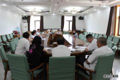 北京市潮白陵园党支部专题学习讨论活动