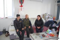 顺义区殡仪馆党支部慰问退休职工