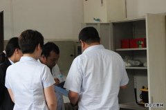 北京市潮白陵园进行安全自查工作