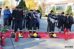 顺义区殡仪馆职工  参加“关注消防 平安你我”消防比赛活动