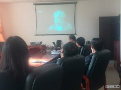 顺义区殡仪馆党支部组织党员观看《必由之路》