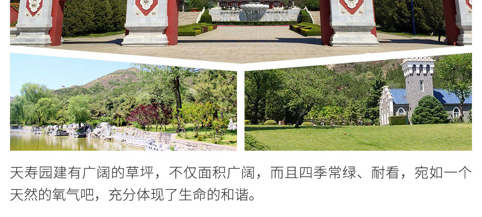 天寿陵园环境