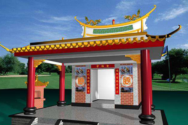 乡间土地庙