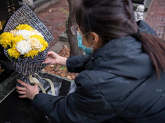 北京今年清明祭扫季现场祭扫较去年下降近九成