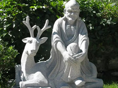 灵山宝塔陵园十八罗汉 永住世间,护持正法