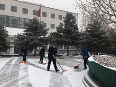 顺义殡仪馆扫雪保障安全,服务温暖人心