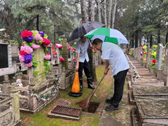 北京市潮白陵园全力做好防汛安全保障工作