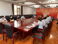北京市潮白陵园召开强化疫情防控工作会议
