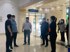 顺义区委社会工委区民政局领导“两节”前到殡仪馆检查安全生产工作