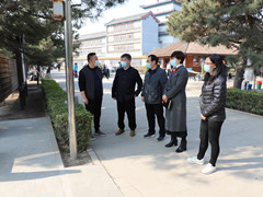 顺义区纪委区监委第十联合派驻纪检监察组领导到潮白陵园督导检查清明祭扫服务保障工作