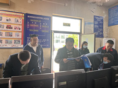顺义区委社会工委区民政局领导到潮白陵园检查安全生产工作