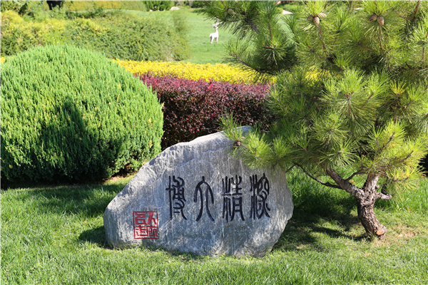 天寿陵园环境一角