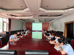 北京市潮白陵园党支部召开学习贯彻习近平新时代中国特色社会主义思想主题教育部署会