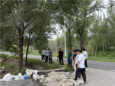 北京市潮白陵园迅速响应暴雨红色预警全面部署防汛工作
