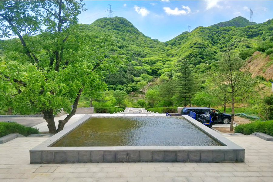 九公山陵园环境