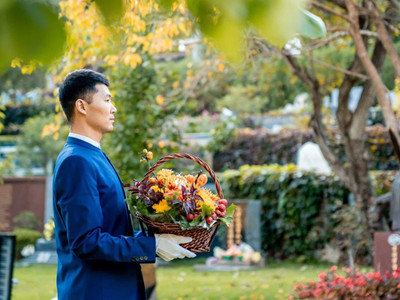 寒衣节九公山长城纪念林为不能亲至祭拜的客户提供文明、绿色、暖心的代祭服