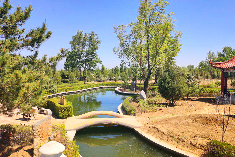 中华永久陵园环境