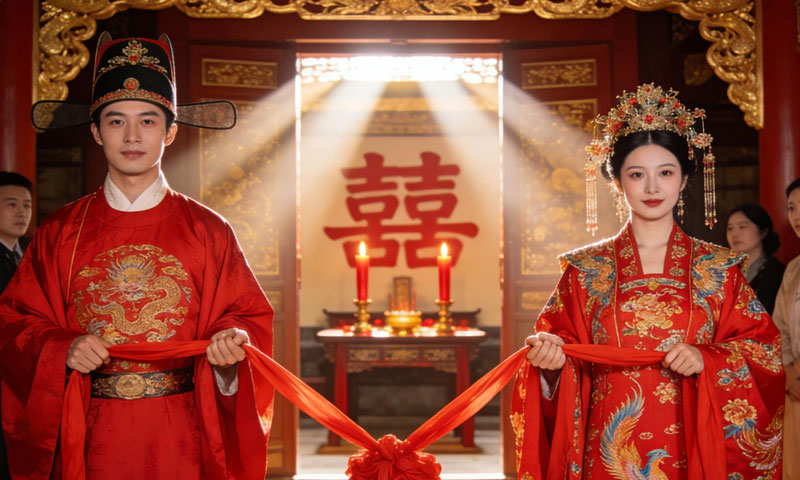 婚嫁冲喜示意图