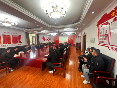 北京市潮白陵园党支部召开党员大会学习《习近平关于树立和践行正确政绩观论述摘编》