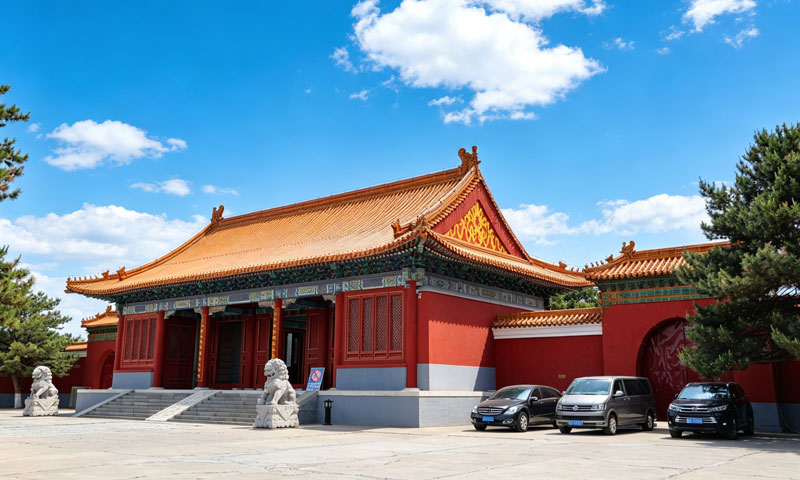 中华永久陵园一角