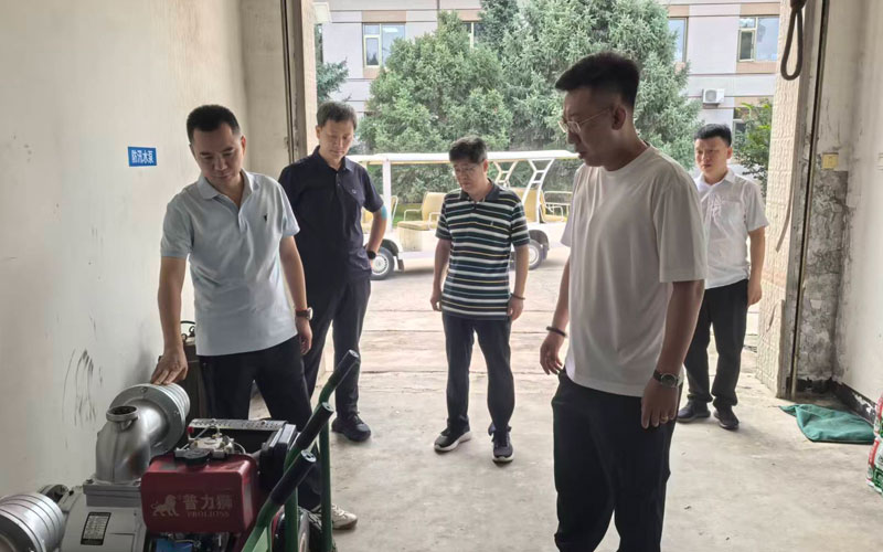 核对防汛应急物资储备
