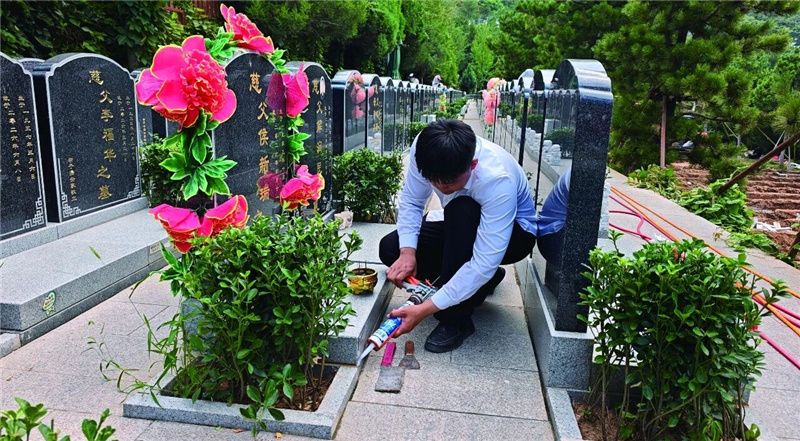维护墓区
