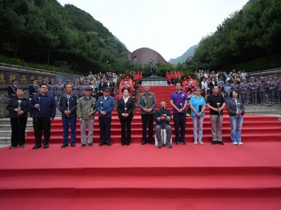 北京铁军纪念园第十六届纪念活动在怀柔九公山北京铁军纪念园隆重举行