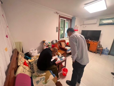 顺义区殡仪馆开展重阳节慰问退休职工活动